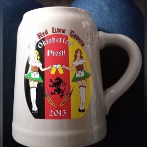 Red Lion Tavern October Prost. Stein.